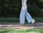 Miranda washed denim jumpsuit - The Girl on Ivy