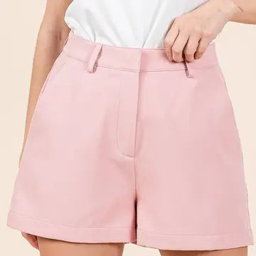 Corrie Woven Tailored Shorts (4 color options) - The Girl on Ivy