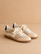 The Kyla | Almond Classic Low Top Sneakers - The Girl on Ivy
