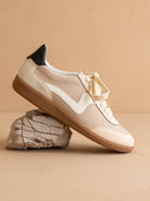 The Kyla | Almond Classic Low Top Sneakers - The Girl on Ivy