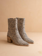 The Vienna | Cheetah Sleek ankle hugging bootie - The Girl on Ivy