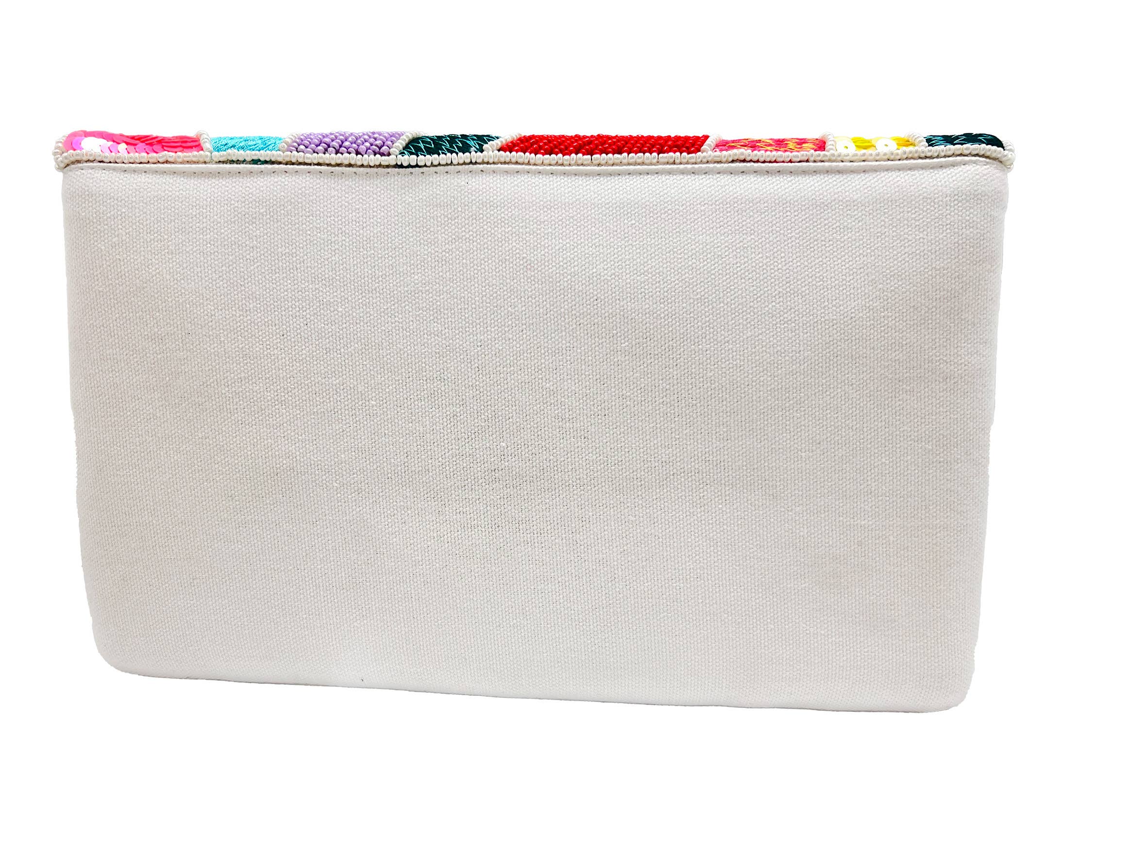 Abstract Beaded Clutch Bag - The Girl on Ivy
