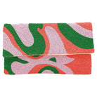 Abstract Beaded Clutch Bag - The Girl on Ivy