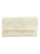 Mosaic Beaded Embroidered Clutch - The Girl on Ivy