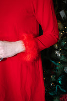 Eve Feather Shift Mini Dress - The Girl on Ivy