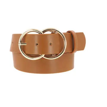 Thick Double Ring Belt - The Girl on Ivy