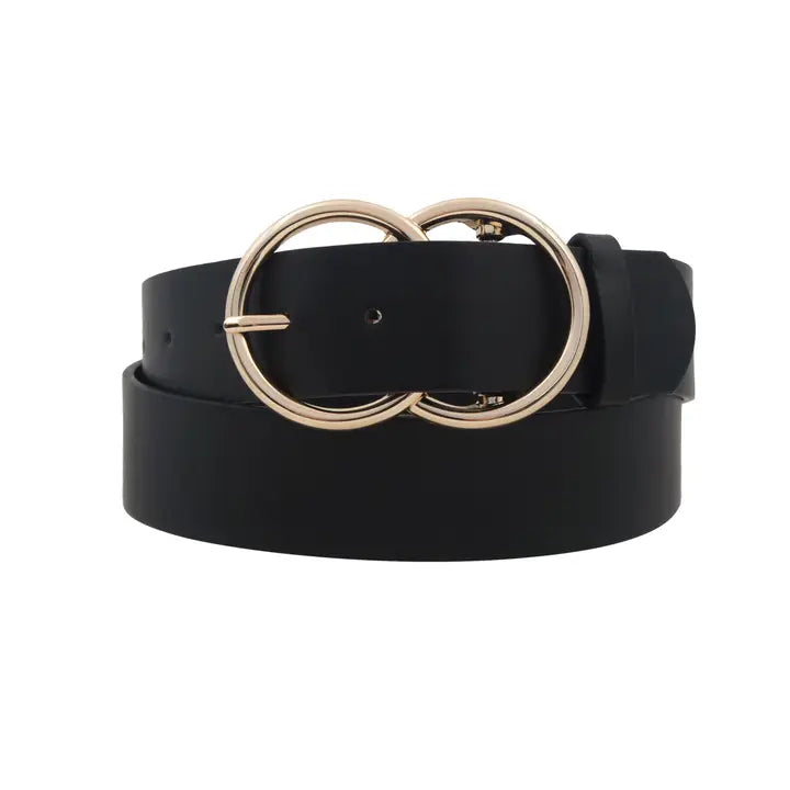 Thick Double Ring Belt - The Girl on Ivy