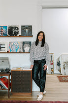 Rhonda THML Leather Joggers - The Girl on Ivy