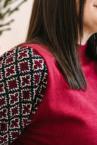 Mandy THML Mixed Media Knit Top (3 COLOR OPTIONS) - The Girl on Ivy