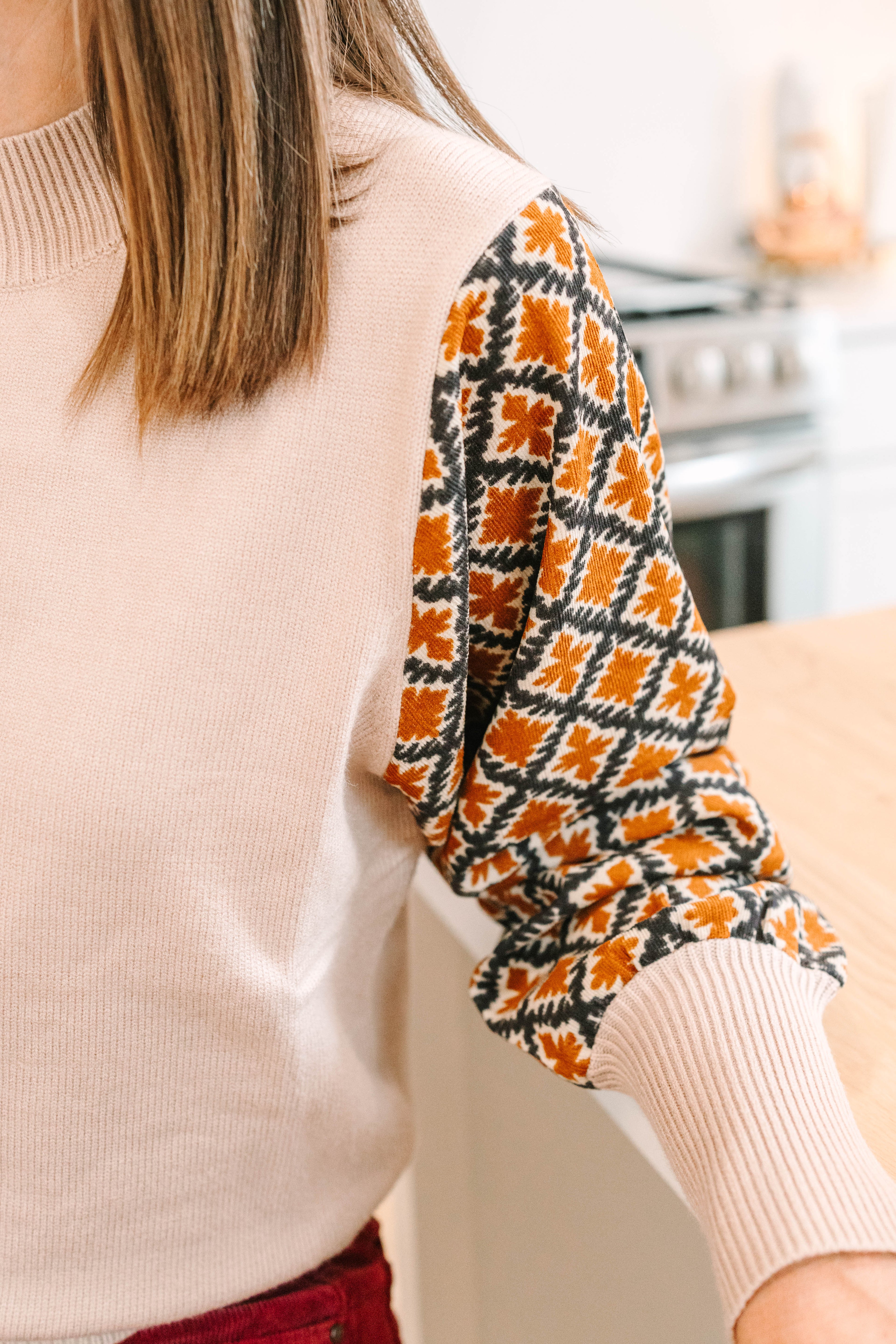 Mandy THML Mixed Media Knit Top (3 COLOR OPTIONS) - The Girl on Ivy