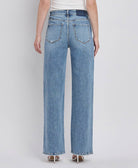 90'S SUPER HIGH RISE WIDE JEANS - The Girl on Ivy