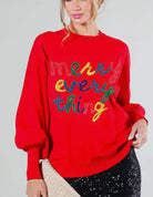 Merry Everything Sweater-Final Sale - The Girl on Ivy
