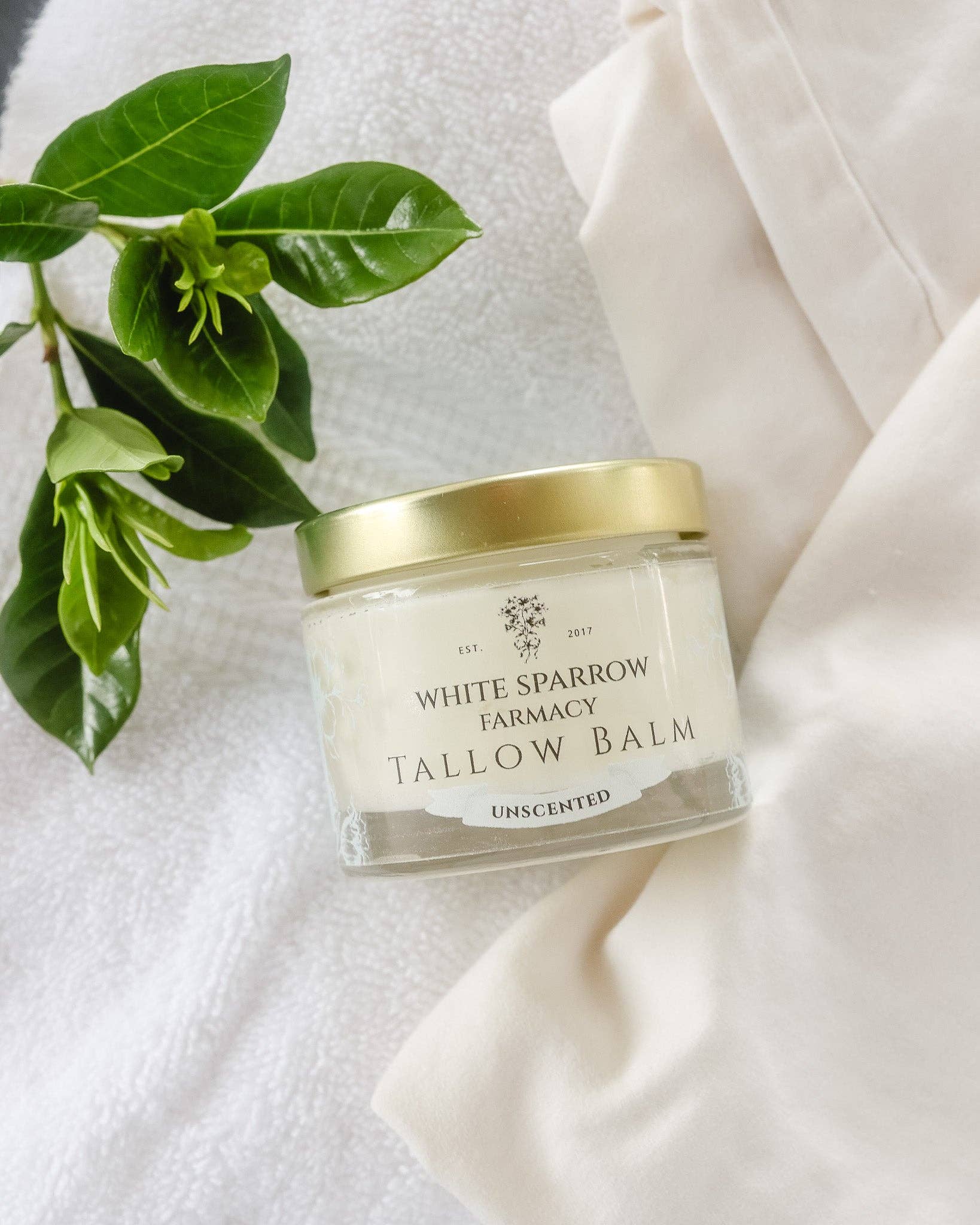 Tallow Balm - Unscented - The Girl on Ivy