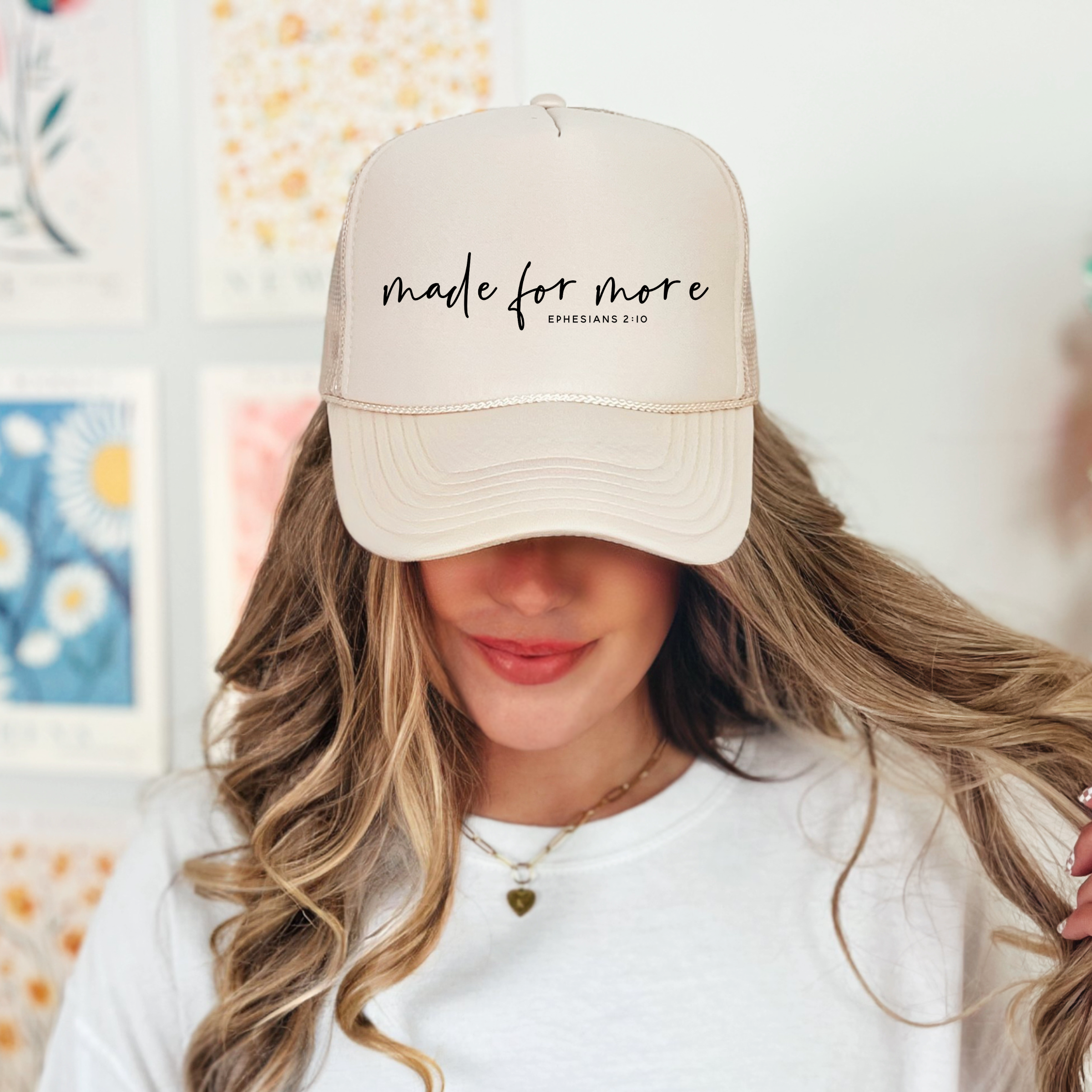Made For More Trucker Hat - Spring Trucker Hat ( - The Girl on Ivy