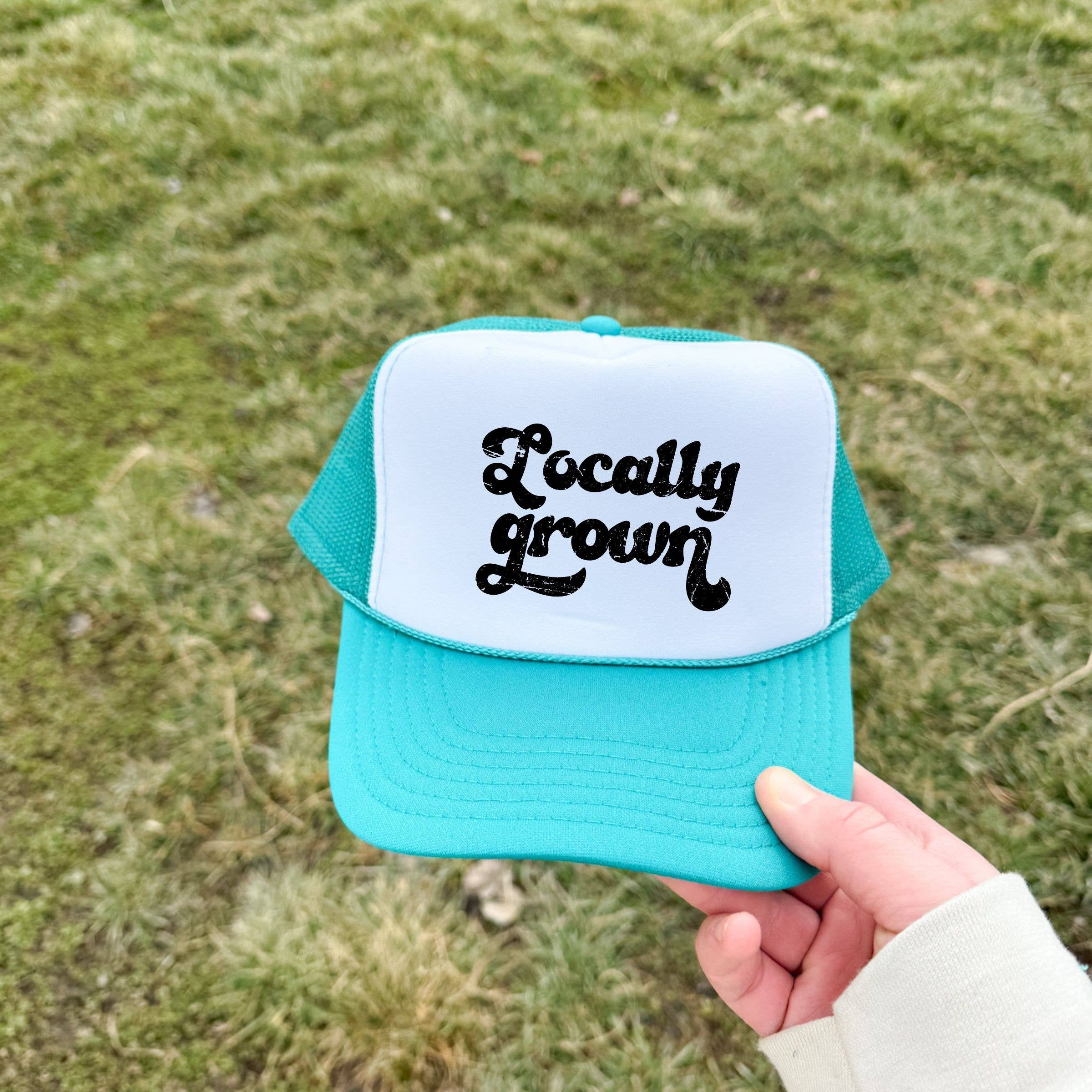 Locally Grown Trucker Hat - Trucker Hat Spring (4 colors) - The Girl on Ivy